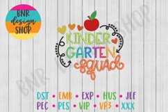 Kindergarten Machine Embroidery Design Product Image 1