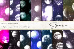Space Digital Papers Product Image 1