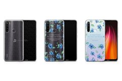 Redmi Note 8 2019 TPU Clear Case Mockup Product Image 1