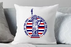Veterans Day SVG PNG DXF EPS Patriotic SVG American Flag SVG Product Image 4