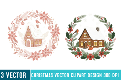 Christmas vector cliapart,Christmas png,Christmas vector Product Image 1