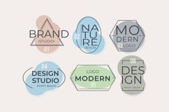 Minimal Logo Collection With Pastel Colors Product Image 1