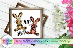 Hip Hop Bunnies | Easter Bunnies | Sublimation Design Product Image 1