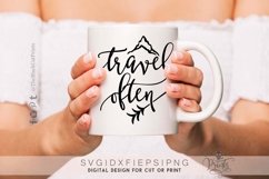 Travel Often SVG | Travel Lover SVG Cut File Product Image 4