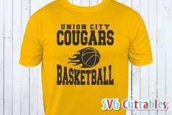 Basketball SVG | Basketball Template 0010 | Shirt Design Product Image 3