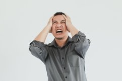 Stressed and frustrated businessman Product Image 1