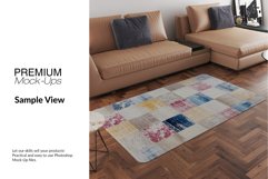 3 Types of Carpets in Living Room Mockup Set Product Image 3