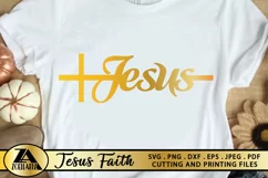 Jesus SVG PNG EPS DXF File BIBLE SVG Cross SVG GOD SVG Product Image 3