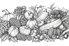 Vegetables Background Wallpaper Product Image 1