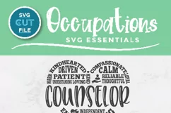 Counselor svg - a subway art heart counselor SVG file Product Image 6