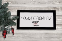 MOCK-UP REVERSE CANVAS 10x20, Christmas, Winter Product Image 1