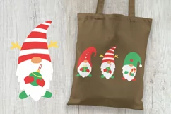Christmas gnomes. Gnome SVG. Shirt designs. Gnome png. Product Image 4