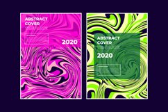 Cover Vector With Colorful Liquid Product Image 1