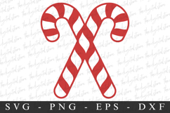 Christmas candy canes Svg | Christmas svg | Svg cut file Product Image 1