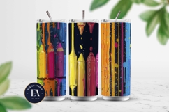 Neon Crayon Drip Texture | Bright Dripping Crayon Pattern Product Image 2