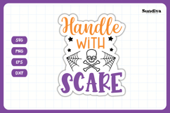 Halloween Small Business Packaging Sticker | Scare Product Image 3