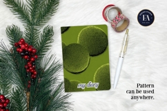 Matcha Green Tea Pattern, Matcha Aesthetic Digital Paper Product Image 4