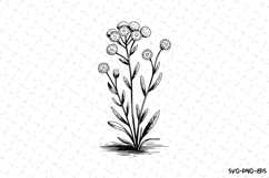 Flower SVG | SVG Cut files | Cricut Product Image 1