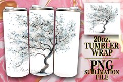 Radiant Whimsical Dynamic Springtime Tumbler Product Image 1