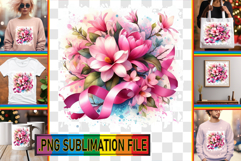 Timeless Tote Bag Gift Ideas PNG, Flowers Product Image 1