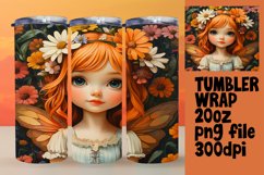 BOLD 20oz Tumbler Wrap for Customization , Fairy Product Image 1
