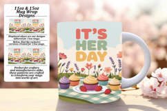 Creative 15oz Png Mug Wrap Template , Girl Quote Product Image 1