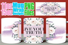 Bright horizons 11oz 15oz sublimation wrap, Quote Product Image 1