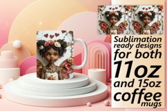 Romantic Mug Wraps with Love Themes Product Image 1