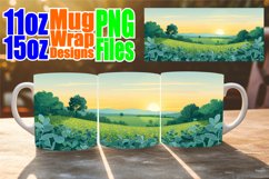 Scenic Spring Mug Wrap - Sublimation Beauty Design Product Image 1