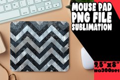 Colorful Glitter Stripes Mouse Pad for Sublimation Product Image 1