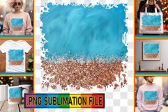 Glitzy Leopard &amp; Sublimation Petal Power Decals PNG Product Image 1