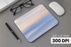 Winter Wonderland Snowflake PNG, Icy Tree Mouse Pad Design Product Image 1