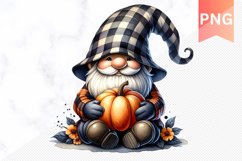 Halloween Gnome And Pumpkin Sublimation - Clipart PNG Bundle Product Image 4