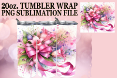 Joyful Spirits 20oz tumbler wrap, Flowers Product Image 1