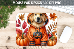 Watercolor Dog Mouse Pad Sublimation - Animal PNG Product Image 1