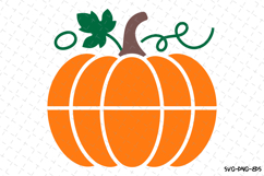 Pumpkin Svg | Halloween Svg | Svg Cut Files Product Image 1