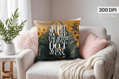 Inspirational Quotes Pillow PNG Motivational PNG Sublimation Product Image 1