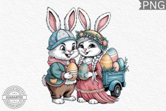 Easter Bunny Gnome Sublimation - Clipart PNG Bundle Product Image 18