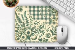 Vintage Mouse Pad Sublimation PNG Design - Mouse Pad PNG Product Image 1