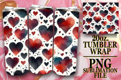 Uplifting Moments 20oz tumbler wrap, Heart Product Image 1