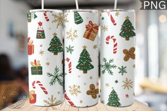 Christmas Tree Tumbler Wrap -High Quality 300 Dpi Product Image 1