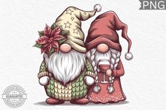 Christmas Gnome Sublimation - Clipart PNG Bundle Product Image 17
