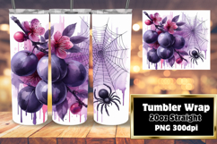 FASHIONABLE 20oz Tumbler PNG Design , Halloween Product Image 1