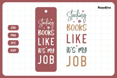 45 Bookmark Saying SVG Bundle | Funny Book Lovers Product Image 8