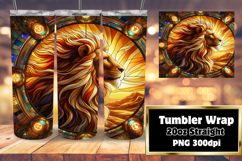 BEAUTIFUL 20oz Sublimation Tumbler Template , Animals Product Image 1