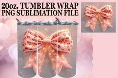 Radiant memories 20oz tumbler wrap, Christmas Product Image 1