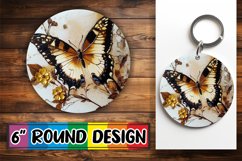 Joyful Car Coaster Round Style PNG, Animals Product Image 1