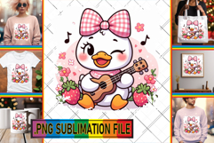 Charming Tote Bag Gift Ideas PNG, Cute Goose Product Image 1