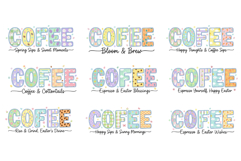 Easter Coffee Sublimation Clipart Product Image 10