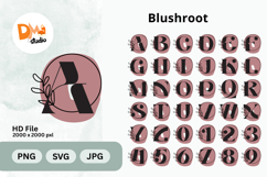 Blushroot Monogram Product Image 1